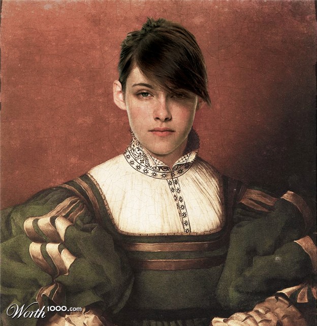 624x640 Celebrities Humorously Re Imagined As Classic Paintings World - Hilarious Painting