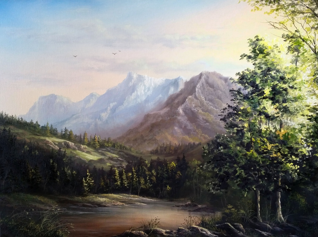 1070x800 Kevin Hill Gallery - Hill Painting