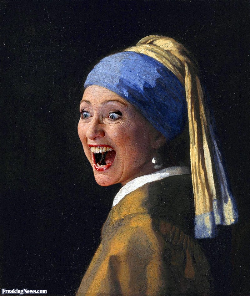 800x946 Hillary Clinton Painting Pictures - Hillary Clinton Painting