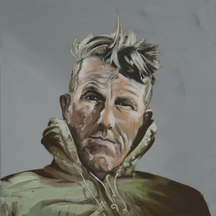 700x700 Edmund Hillary - Hillary Painting
