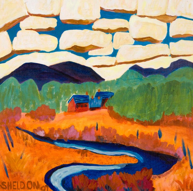 Hillside Original Painting