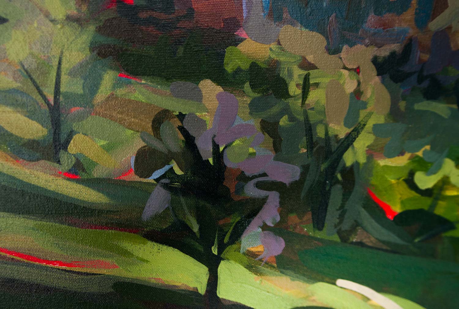 1500x1012 Italian Hillside Joanne Hastie - Hillside Original Painting