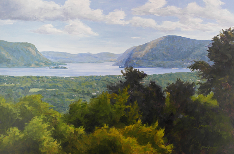 800x526 Hudson Valley Painter Bannerman Island - Hilltop Painting