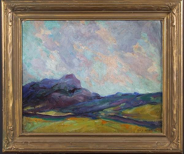 600x502 Roy Hilton Oil Painting. (1891 1963) Associated Artist Of Pi - Hilton Painting