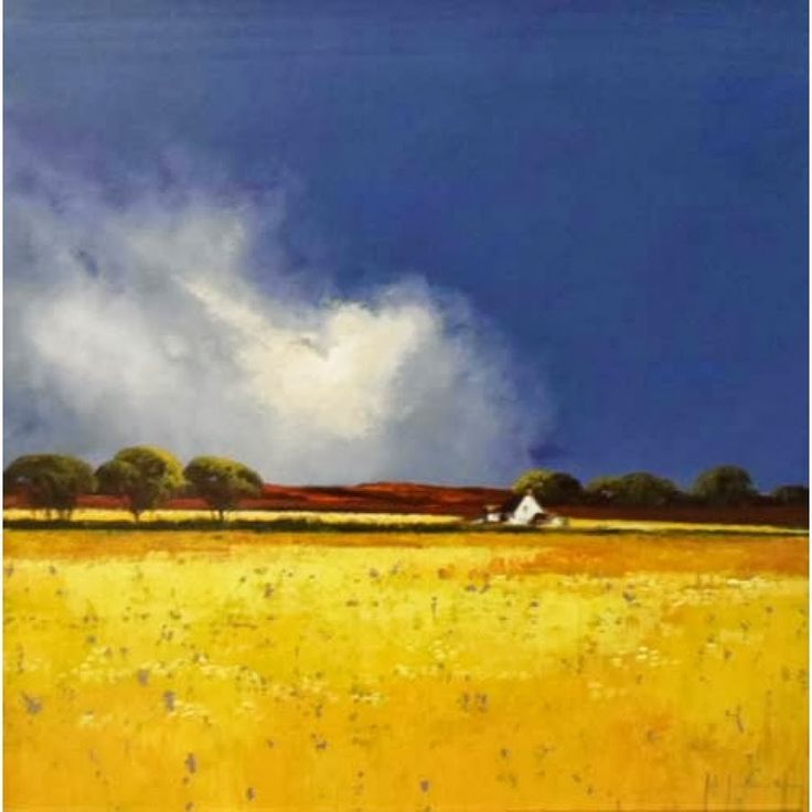 736x736 Modern Realistic Landscape Paintings - Hilton Painting