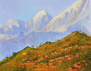 300x235 Himalaya Paintings Fine Art America - Himalaya Painting