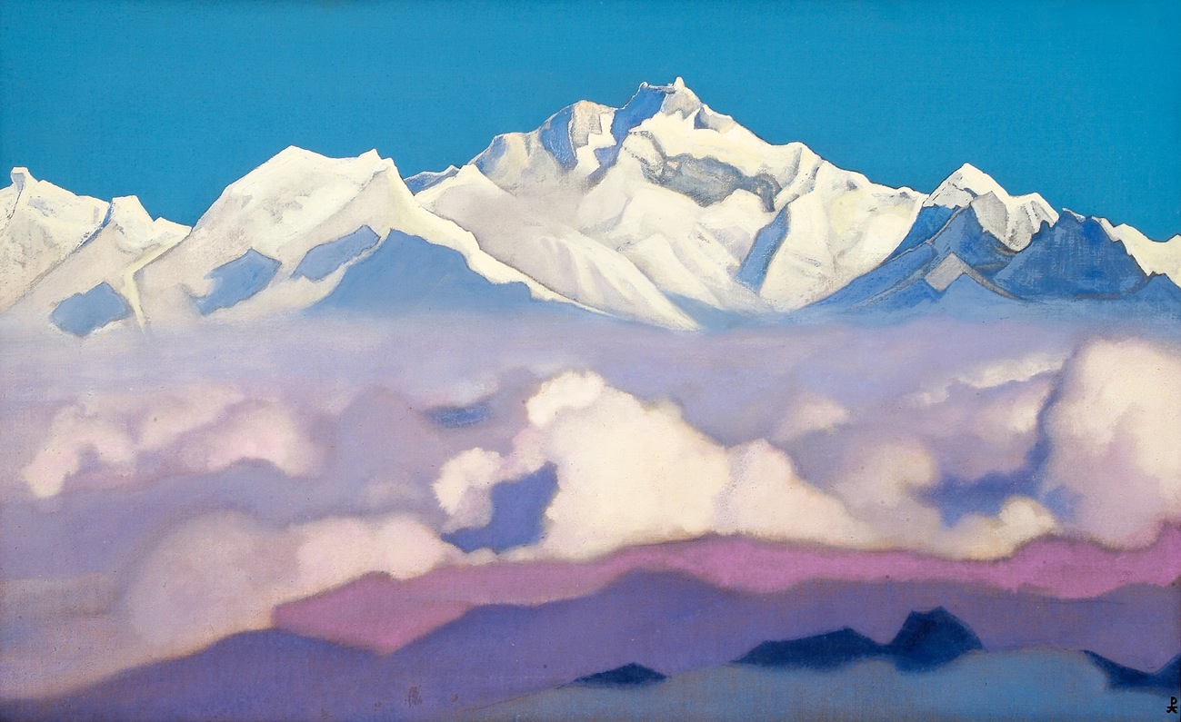 1299x795 Nicholas Roerich Himalaya Mystic - Himalaya Painting