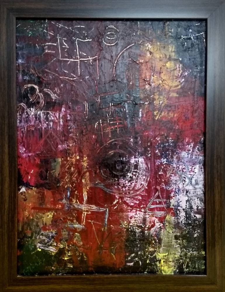 770x1002 Saatchi Art Hindu God Symbols Painting By Virag Jagtap - Hindu Painting