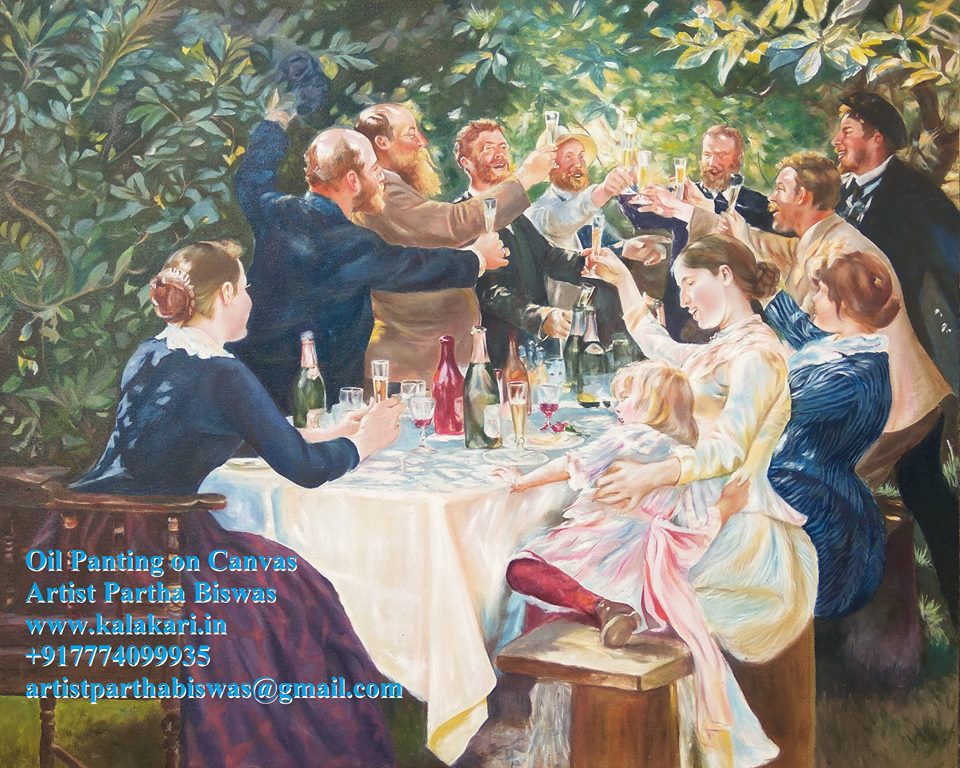 960x768 Old Painting Reproductions - Hip Hip Hurrah Painting