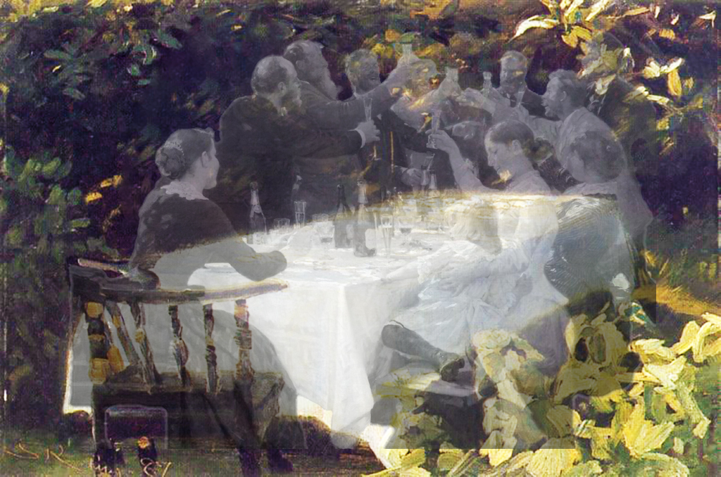 1024x678 Green Grass And High Tides Forever John Sapiro - Hip Hip Hurrah Painting