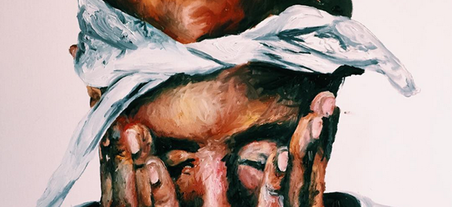 920x422 Oil Paintings Of Hip Hop Heavyweights Double Tapped With Mariella - Hip Hop Painting