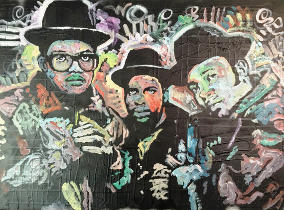 Hip Hop Painting at PaintingValley.com | Explore collection of Hip Hop ...