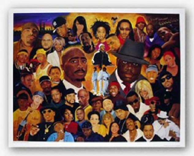 633x512 Second Life Marketplace - Hip Hop Painting