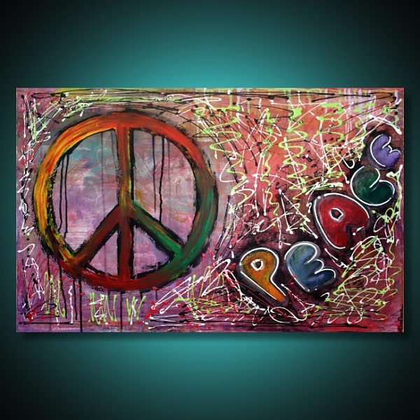 600x600 Expression - Hippie Painting