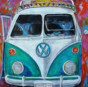 Hippie Van Painting At Paintingvalley.com 