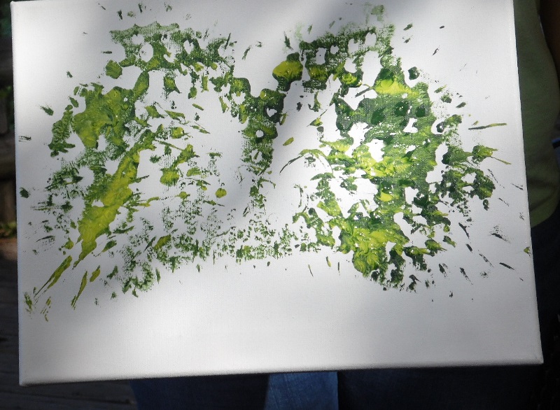 800x586 Springfield, Mo Animal Artist - Hippo Kiss Painting