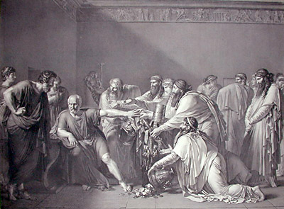 400x295 George Glazer Gallery - Hippocrates Painting