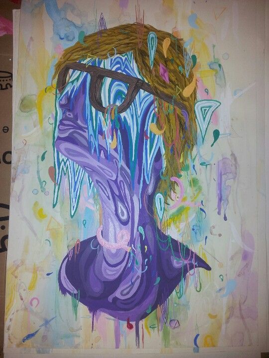 540x720 Hipster Painting Illustration Diy Projects To Try - Hipster Painting