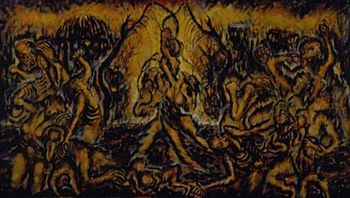 350x198 Hiroshima Nagasaki One Minute - Hiroshima Painting