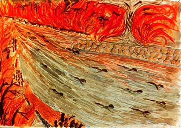 598x423 Imagination And Peace And Social Activism Mary Watkins Toward - Hiroshima Painting