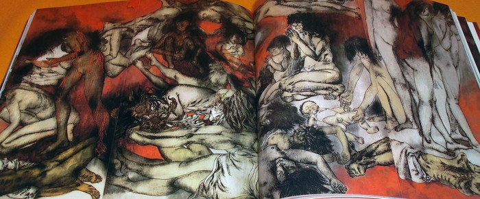 700x290 The Hiroshima Panels Book Japan Japanese Atomic Bomb Painting - Hiroshima Painting