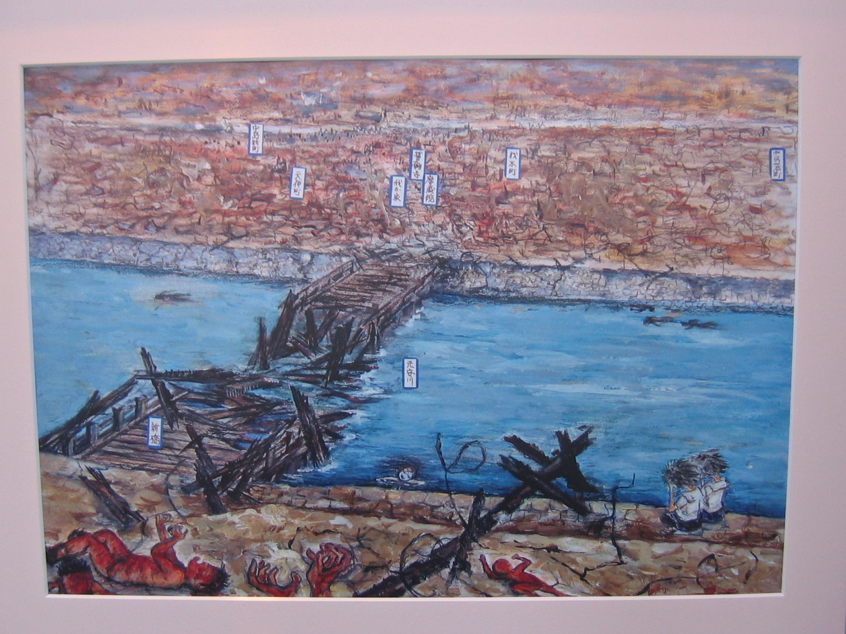 1233x924 Hiroshima What Next - Hiroshima Painting