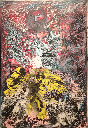 310x450 Gorbachev Ukelele - Hiroshima Painting