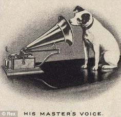 236x229 One Of 24 Variations Of His Masters Voice Painted By Francis - His Masters Voice Painting