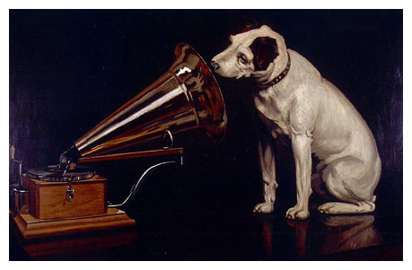 459x301 Everything Amuses Me Nipper, The Hmv Dog - His Masters Voice Painting