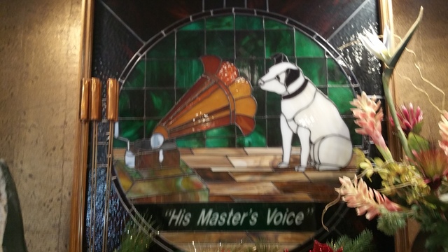640x360 Nipper. Nipper Hears His Master's Voice! Stock Photo By - His Masters Voice Painting