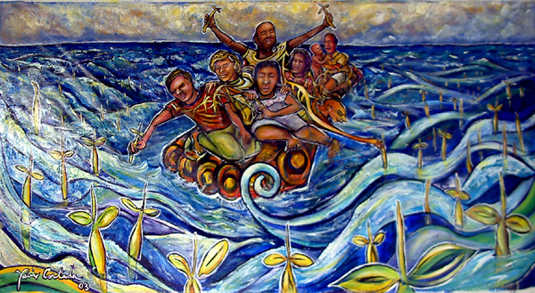 600x329 The Journey - Hispanic Painting