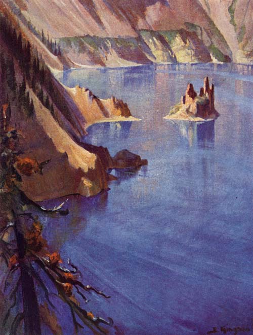500x660 Historic Paintings Crater Lake Institute Enhancing - Historic Painting
