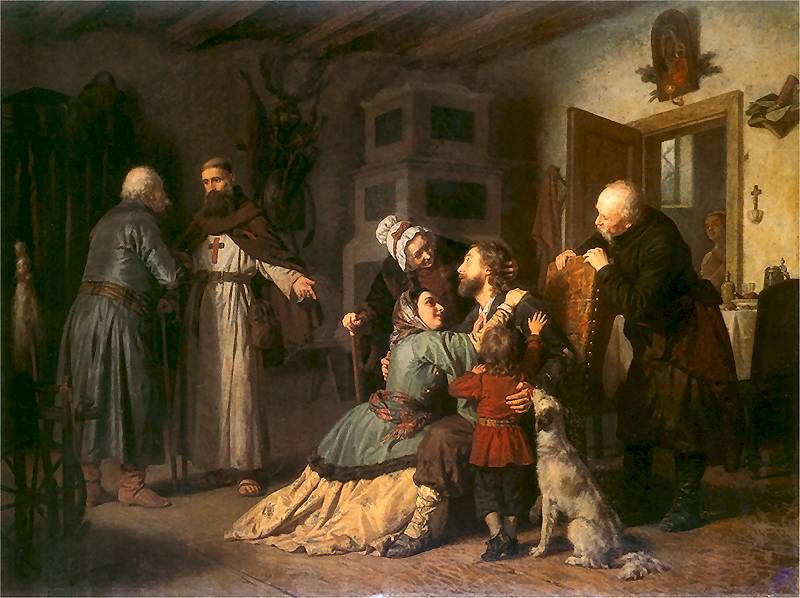 800x598 Loeffler ( A Forgotten Master Of Genre And Historic - Historic Painting