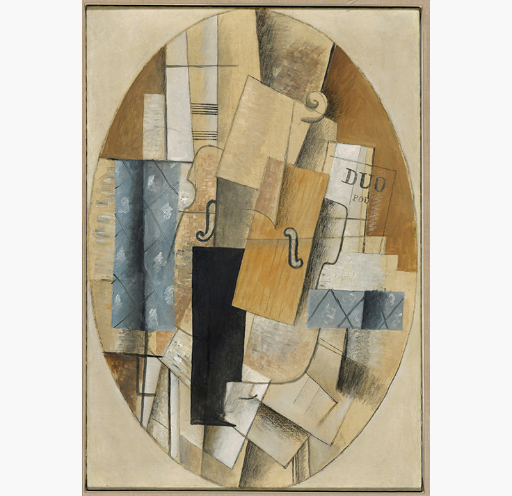 736x713 History Of Art In 20 Media Part 12 Canvas Christie'S - History Of Canvas Painting