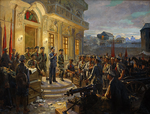 600x458 Marking History On Canvas[1] - History Of Canvas Painting