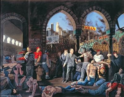 401x316 History Paintings Sandow Birk - History Of Painting