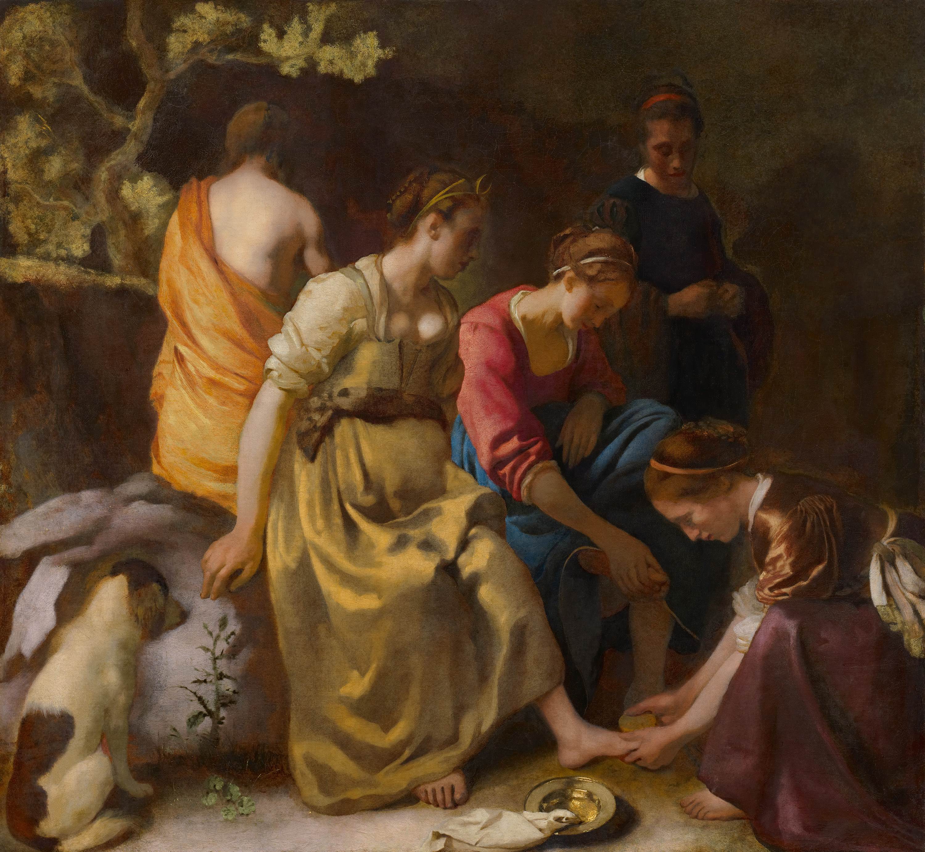 3000x2765 The History Blog Blog Archive One Of Vermeer's First Paintings - History Of Painting