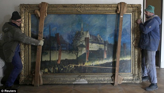 634x361 Hitler Paintings Value - Hitler Painting Price