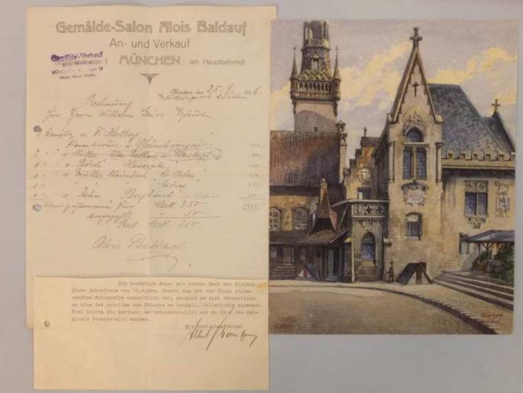 760x571 People Are Desperate To Buy One Of Hitler's Paintings - Hitler Painting Price