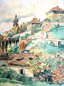 220x293 Rare Adolf Hitler Paintings Could Fetch - Hitler Painting Prints