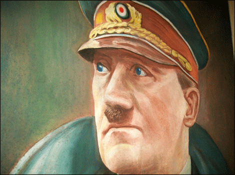 470x350 Bbc - Hitler Portrait Painting