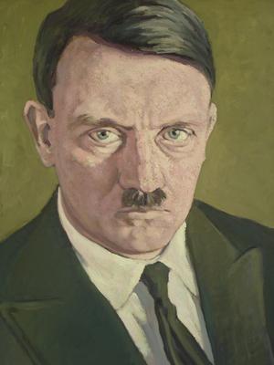 300x400 - Hitler Portrait Painting