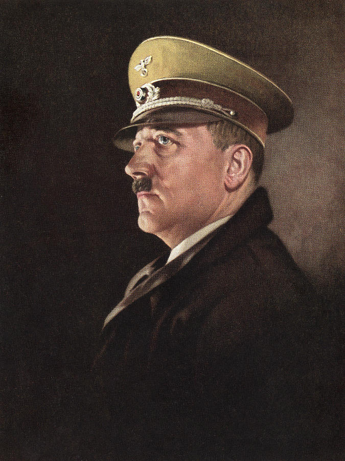 675x900 Adolf Hitler Portrait Photographs Fine Art America - Hitler Portrait Painting