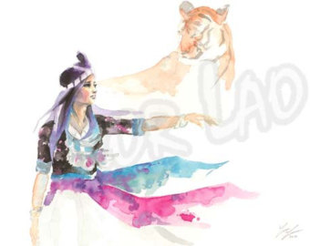 340x270 Hmong Art Laos Clothing Tshirt - Hmong Art Painting