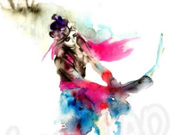 340x270 Qeej Hmong Etsy - Hmong Art Painting