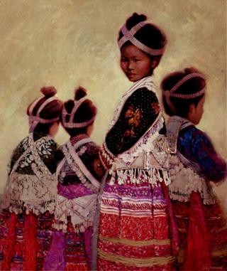 320x381 Highlights From The Library Collection Uscis - Hmong Art Painting
