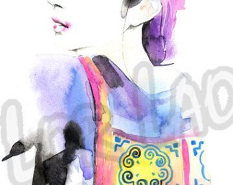 340x270 Hmong Painting Etsy - Hmong Painting