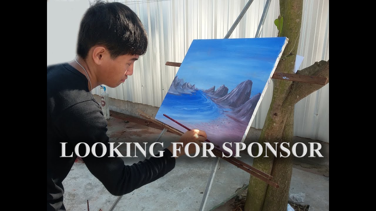 1280x720 Tub Kos Duab Thov Kev Pab Young Hmong Painting Looking For Sponsor - Hmong Painting