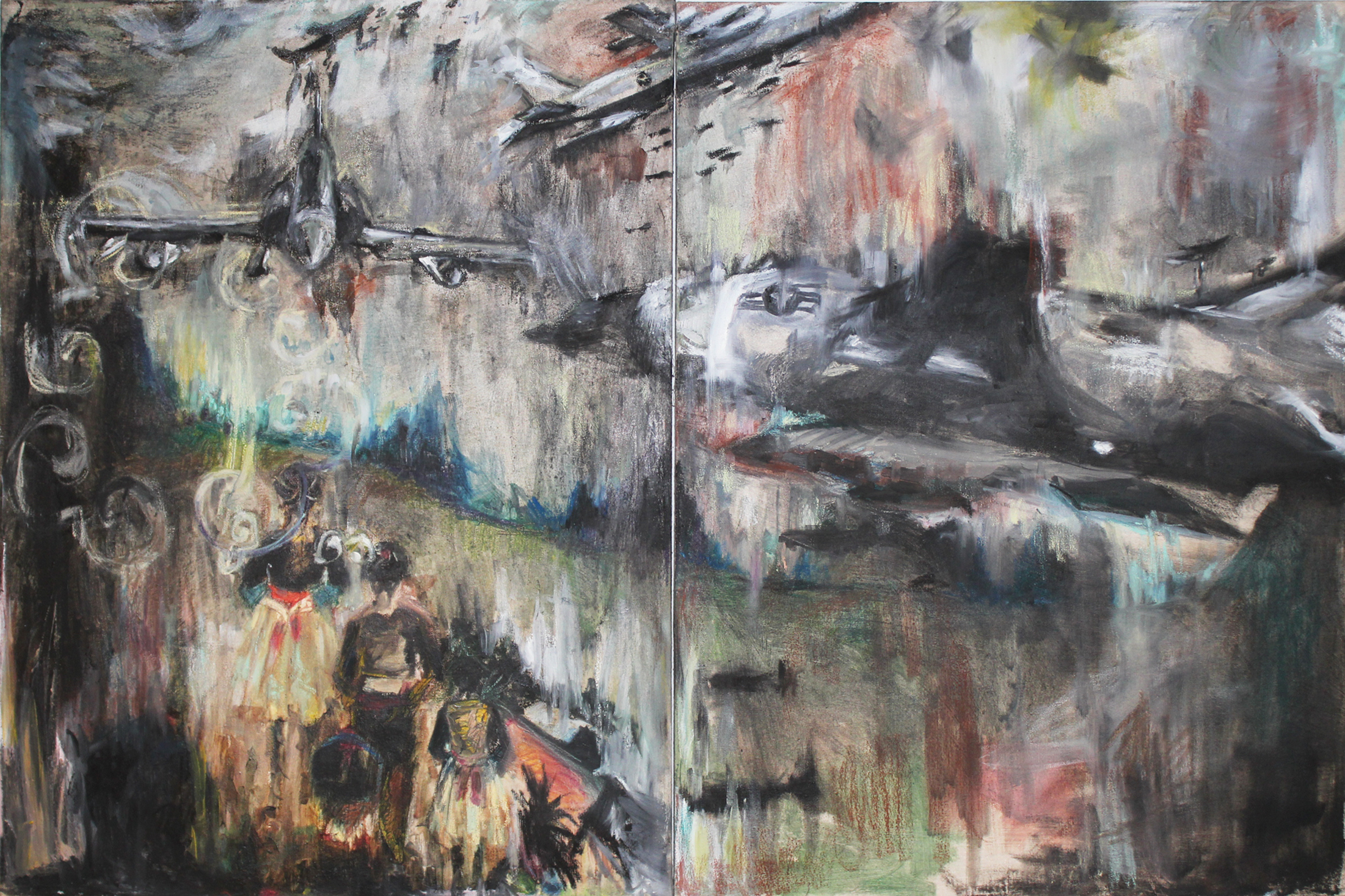 2202x1468 Kouamaiyang - Hmong Painting