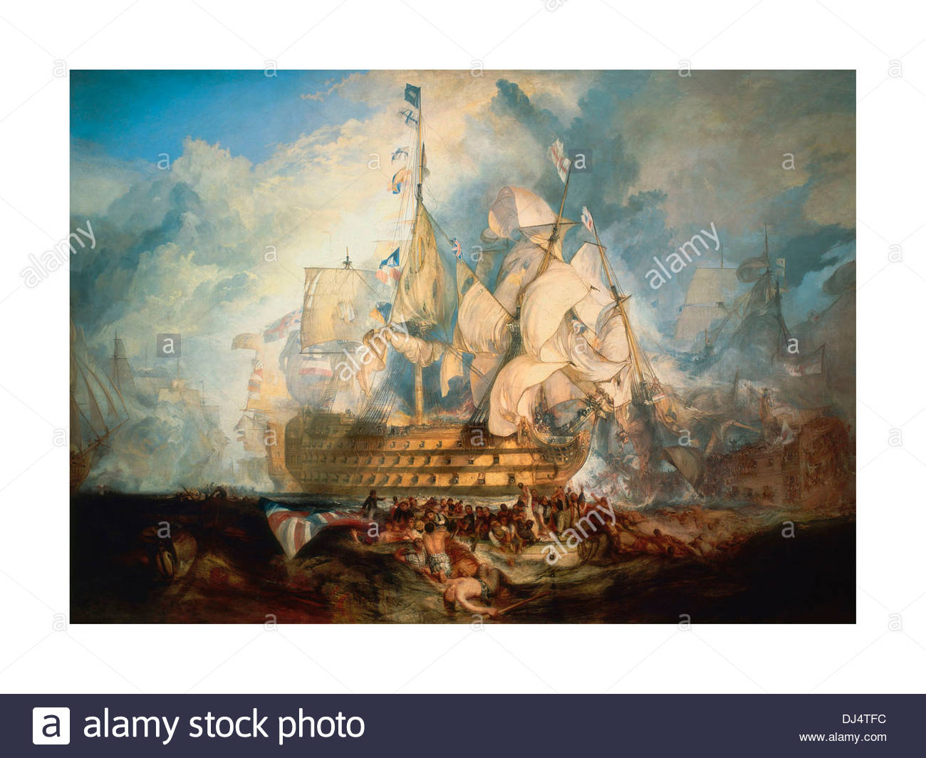 1300x1064 Painting Of Hms Victory - Hms Victory Painting